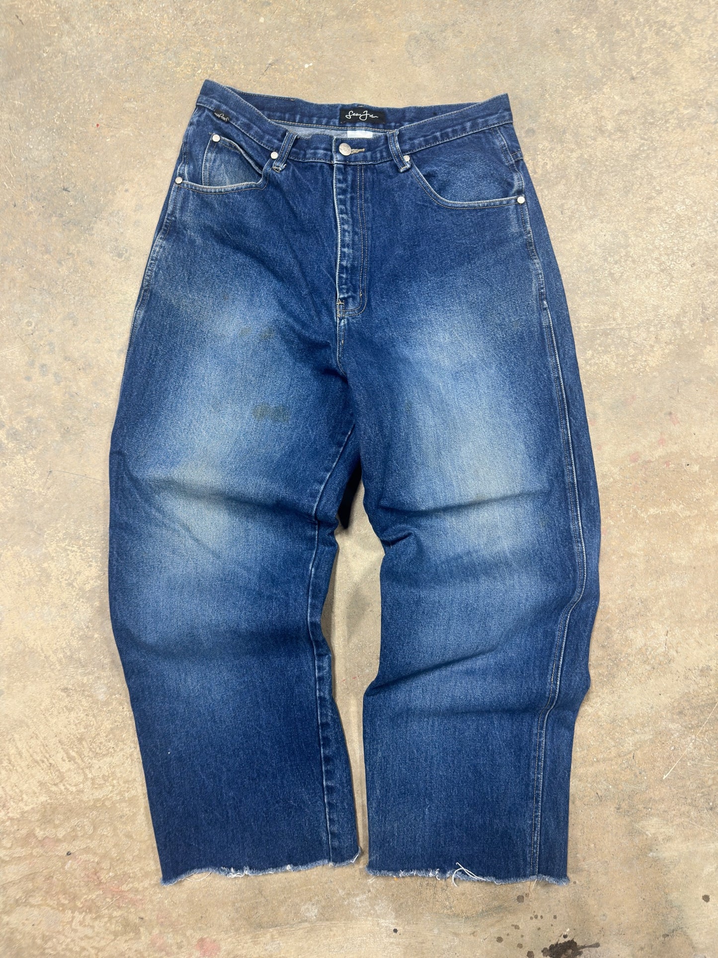 Y2K Sean John Baggy Denim Sz 34
