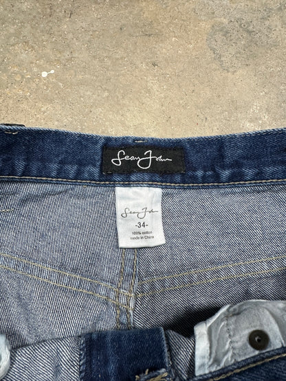 Y2K Sean John Baggy Denim Sz 34