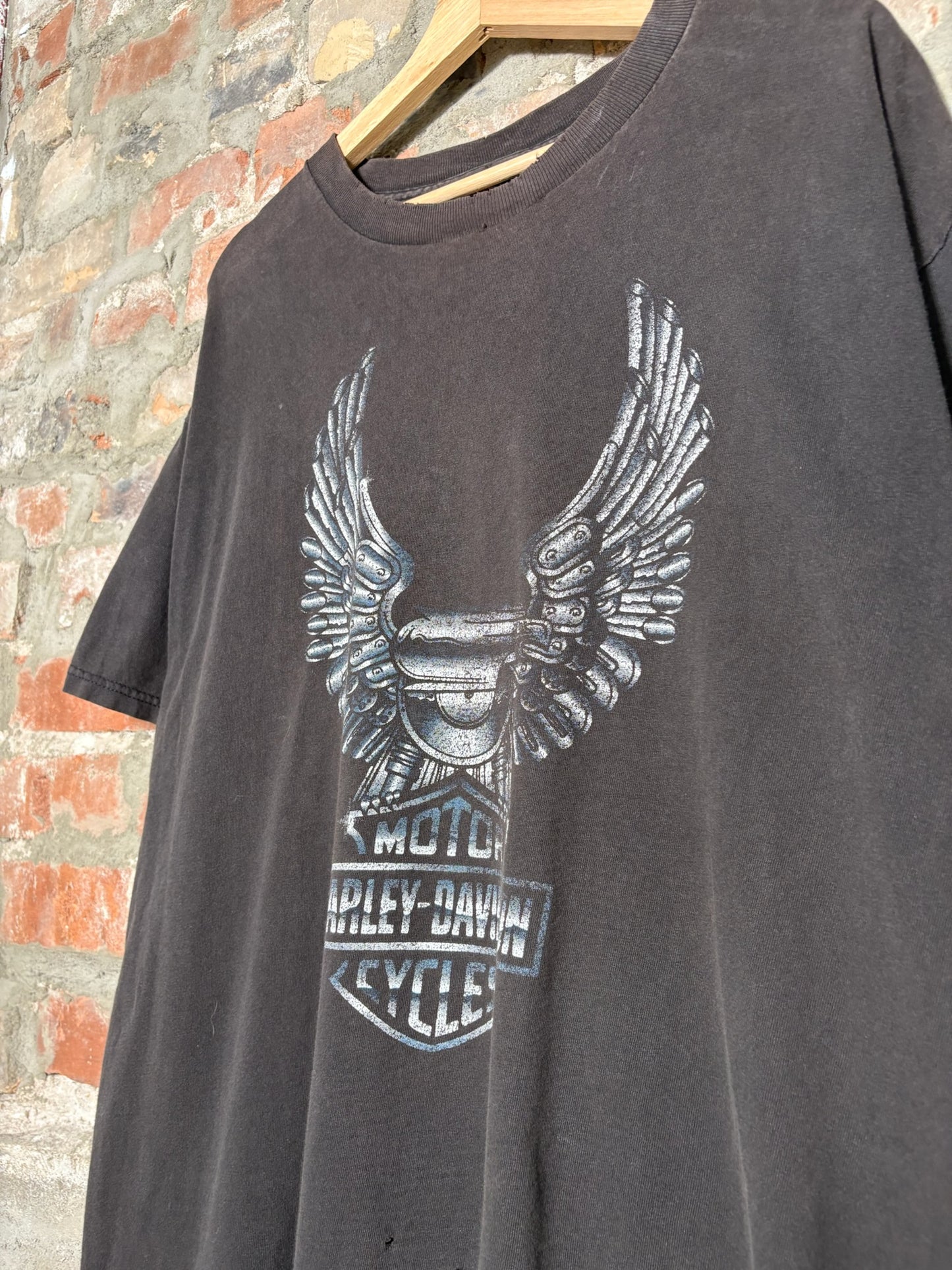 90s Harley Davidson Steel Eagle Tee Sz XL