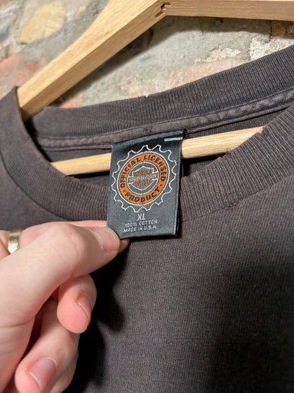 90s Harley Davidson Steel Eagle Tee Sz XL