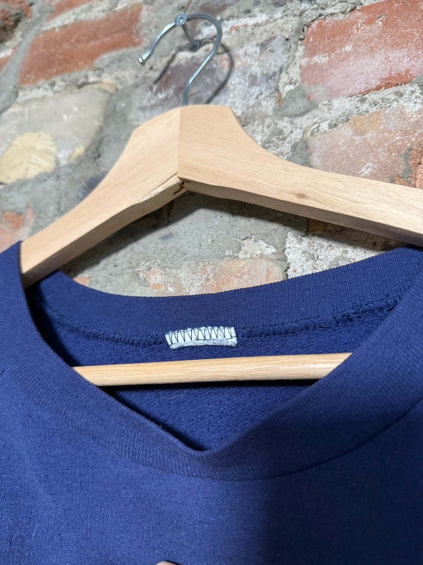(L) 93" Dallas Cowboys NFL Crewneck Navy