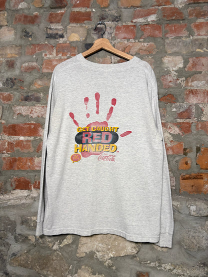 90s Coca Cola Mcdonalds Promo Tee Sz XL