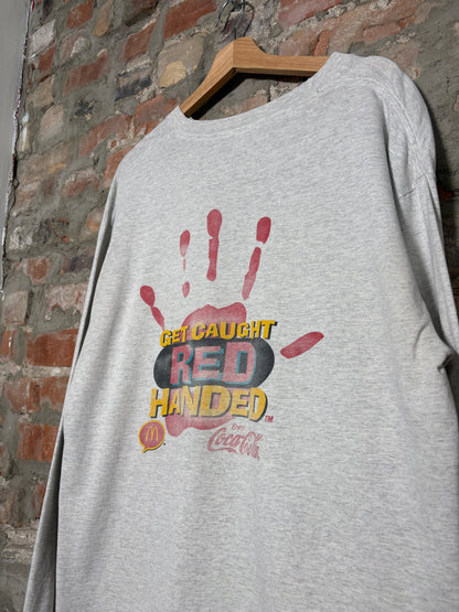 90s Coca Cola Mcdonalds Promo Tee Sz XL