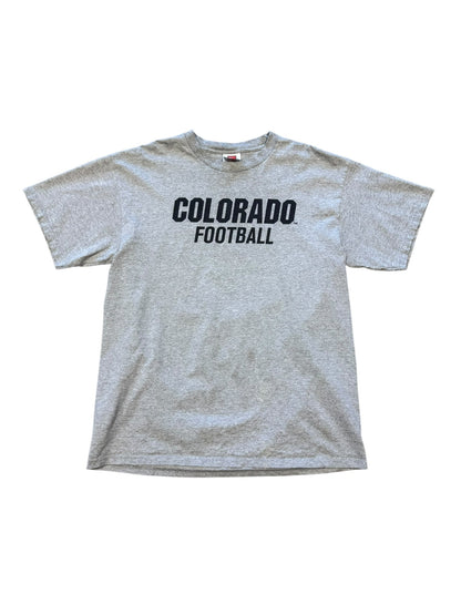 (L) Vtg Nike Colorado Football Grey T-Shirt