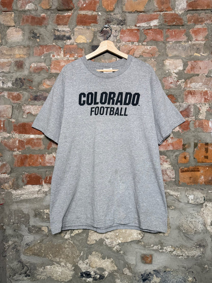 (L) Vtg Nike Colorado Football Grey T-Shirt