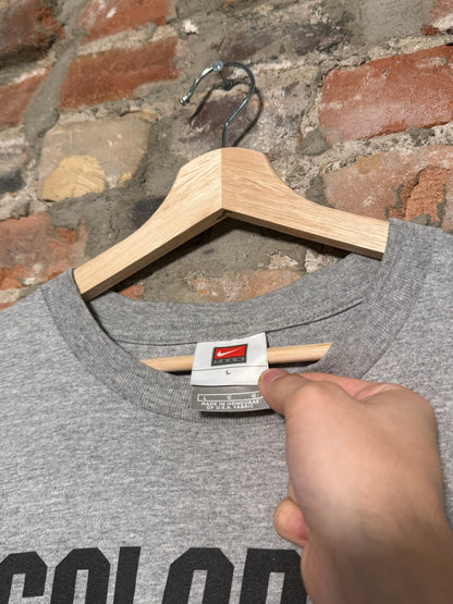 (L) Vtg Nike Colorado Football Grey T-Shirt