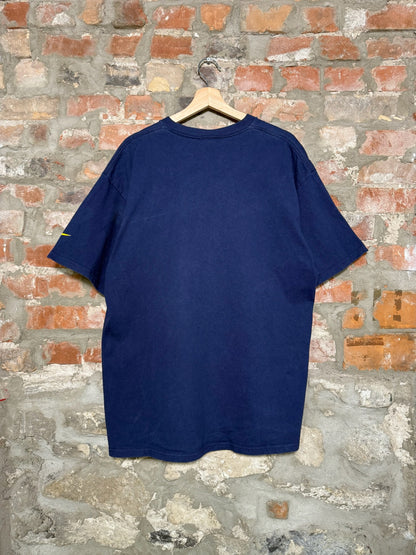 (XL) Vtg Nike Michigan Football Navy T-Shirt