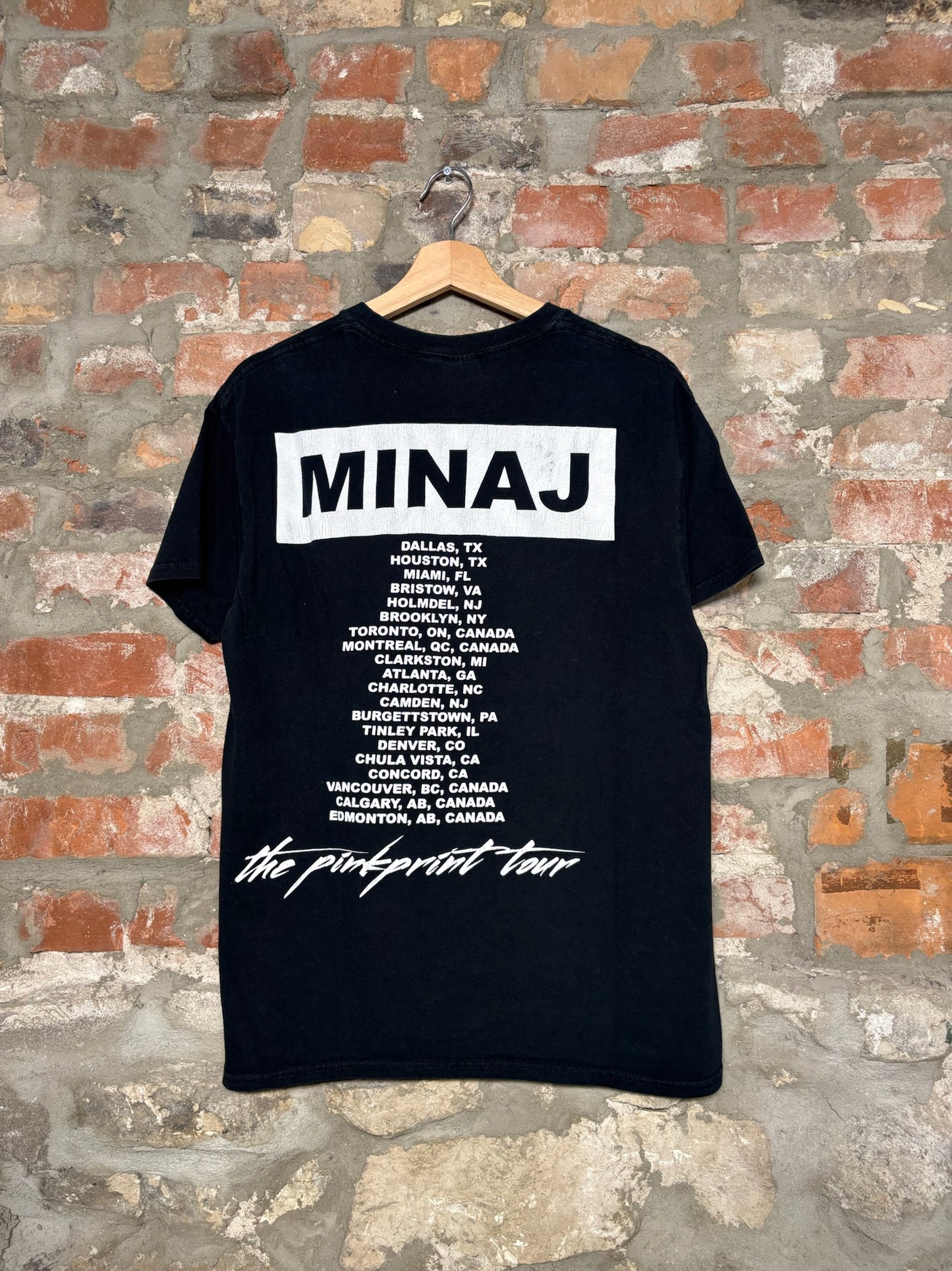 00s Nicki Minaj Tour Tee Sz M
