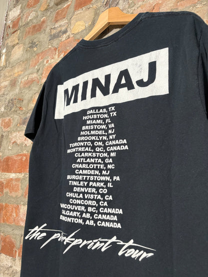 00s Nicki Minaj Tour Tee Sz M
