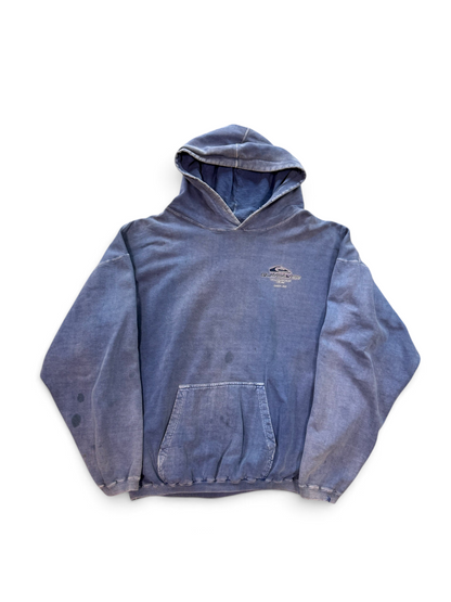 (XL) Vintage Y2K Quicksilver Faded Blue Hoodie