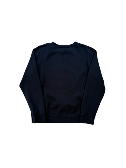 (M) Stussy Stock Line Black Crewneck