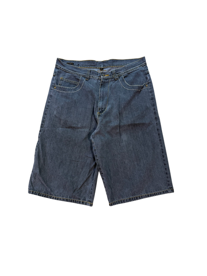 (36W) Vintage Y2K Kani Gold Embroidered Jorts