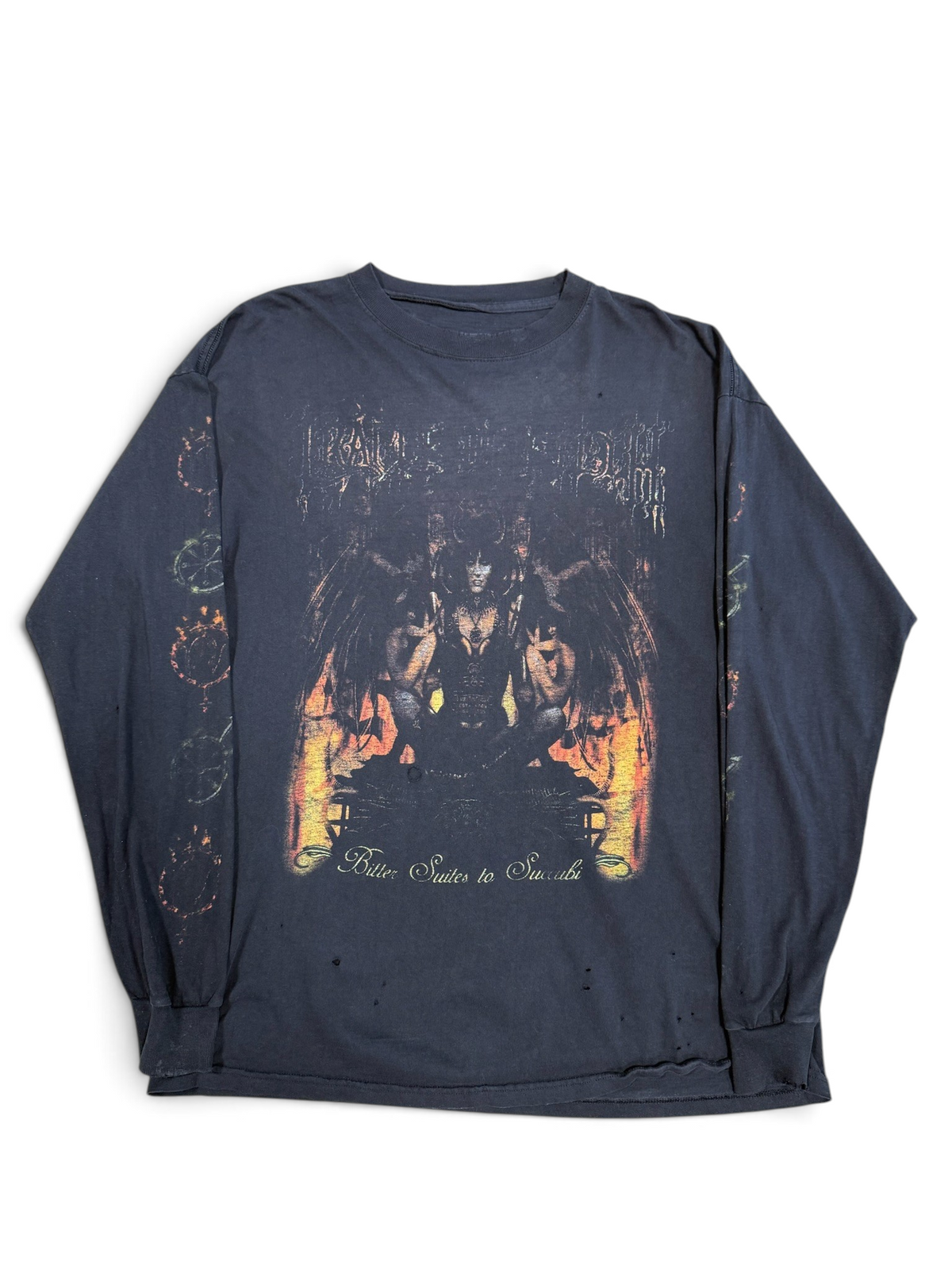 (XL) Vintage Cradle Of Filth Bitter Suites To Succubi Faded Longsleeve
