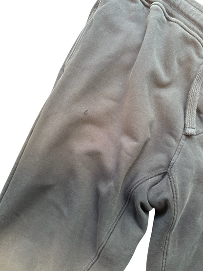 (L) Stone Island Black Cargo Sweatpants