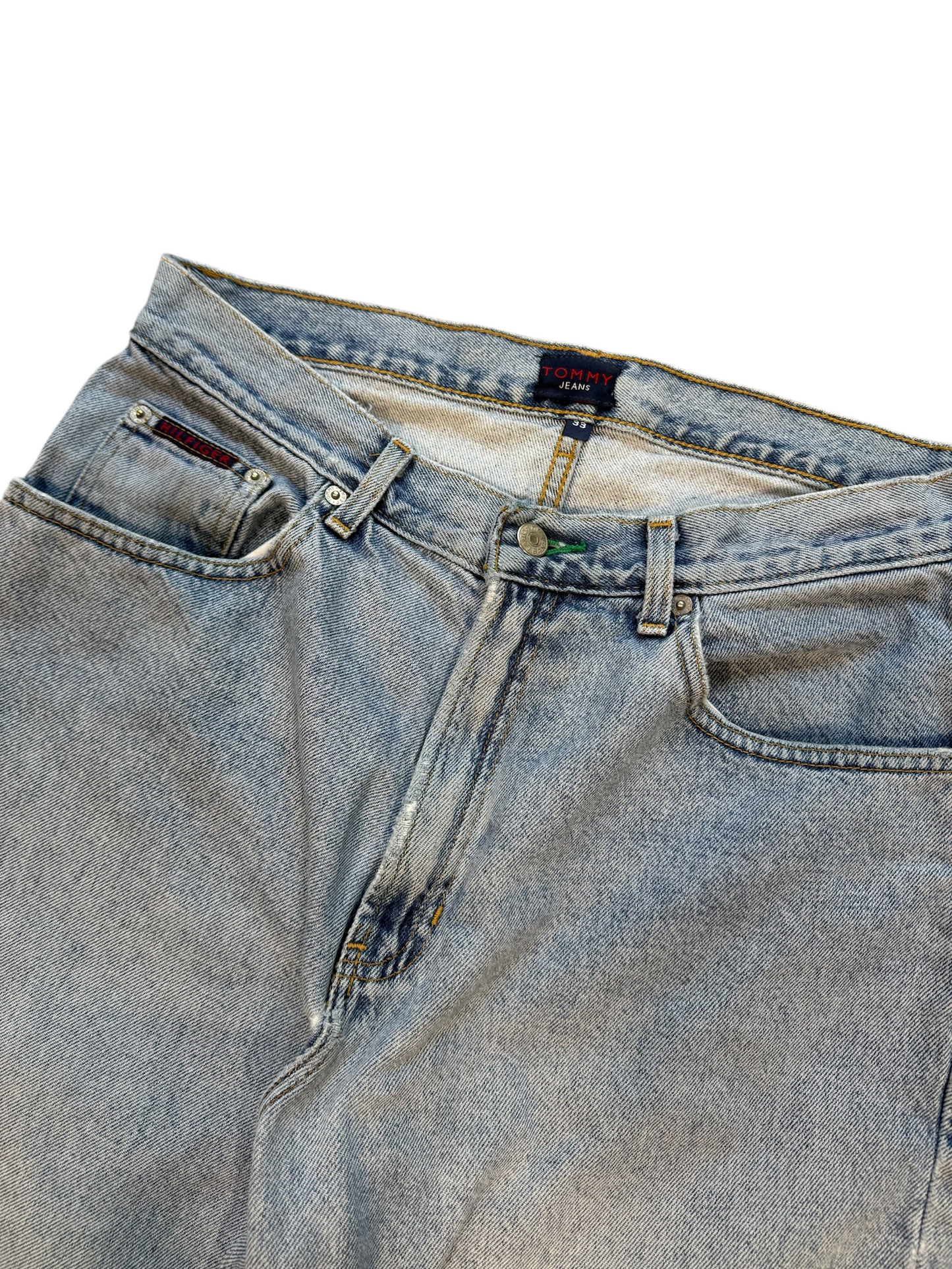 (33W) Vintage Y2k Tommy Hilfiger Embroidered Jorts