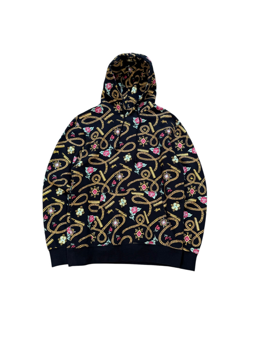 (M) Stussy Chains & Roses Hoodie