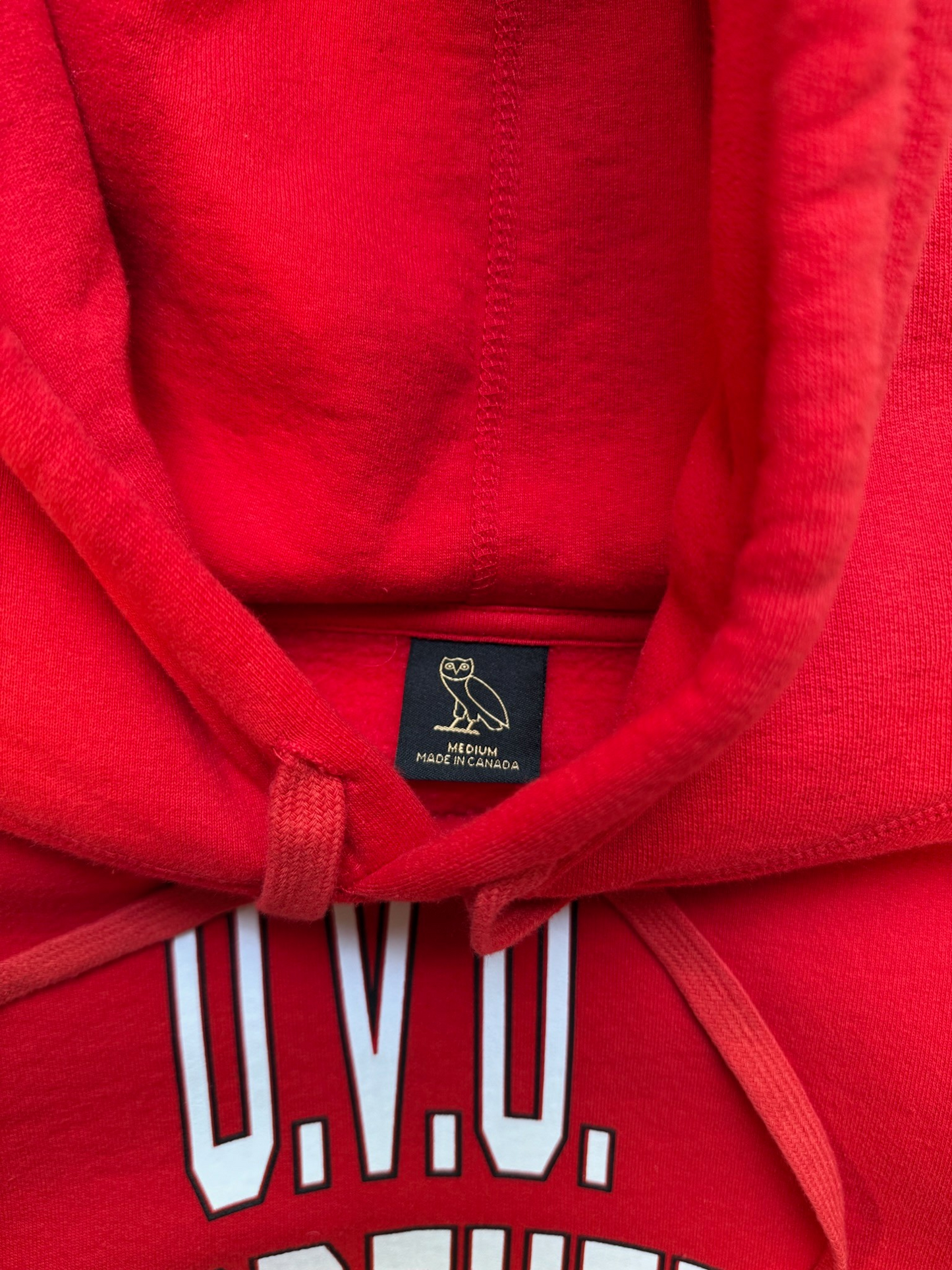 (M) Octobers Very Own Forever Hoodie Red