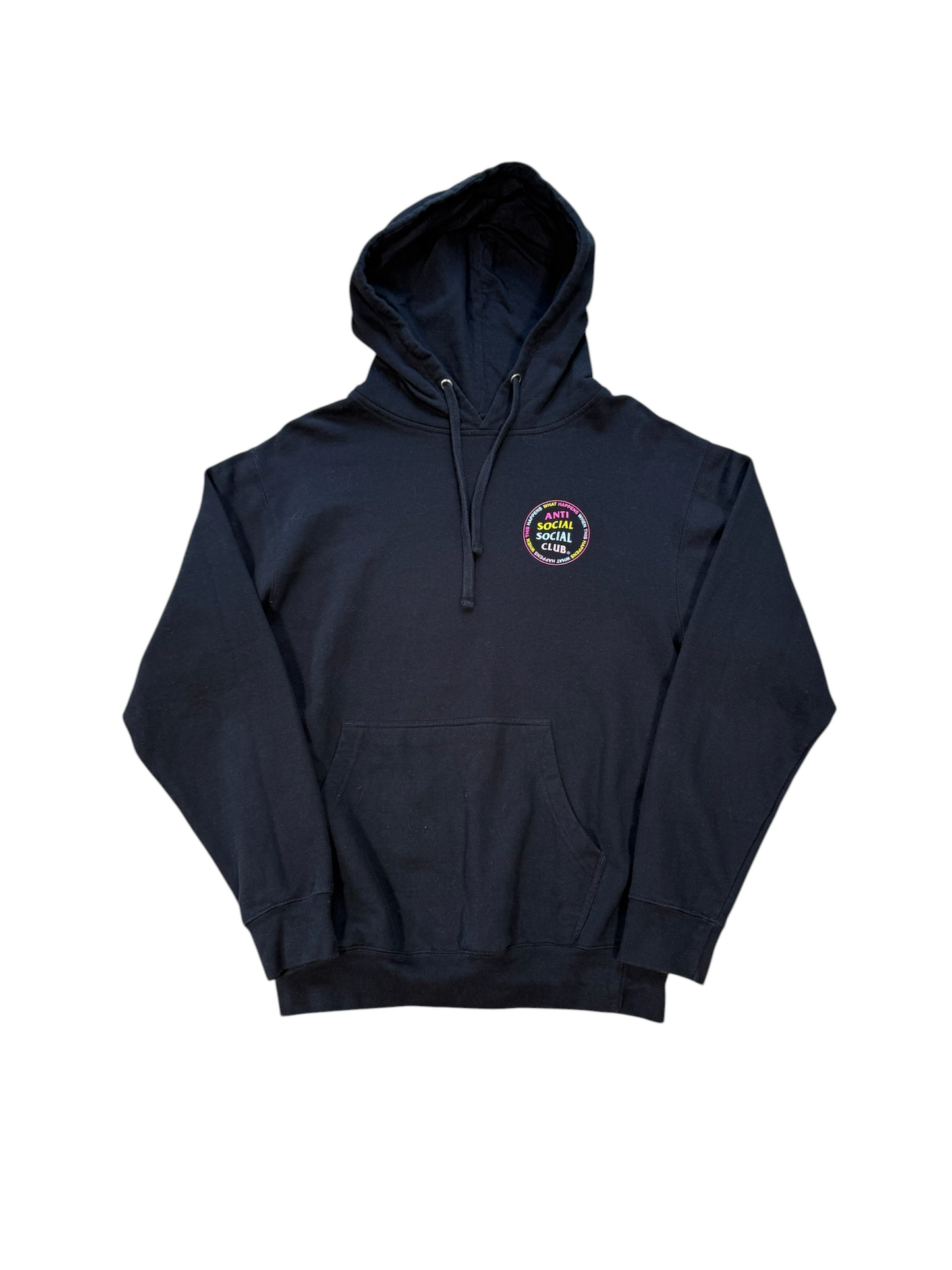 (S) Anti Social Social Club What Happens Hoodie