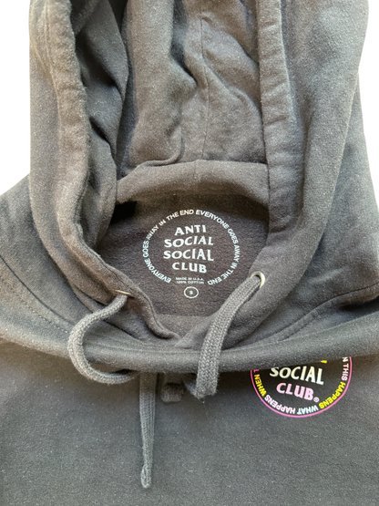 (S) Anti Social Social Club What Happens Hoodie
