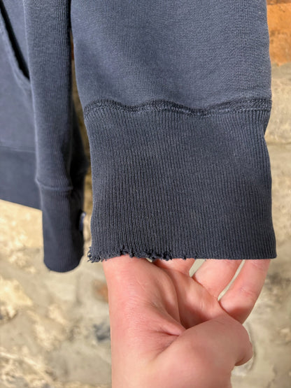 00s Supreme Arc Logo Hoodie Navy Sz L