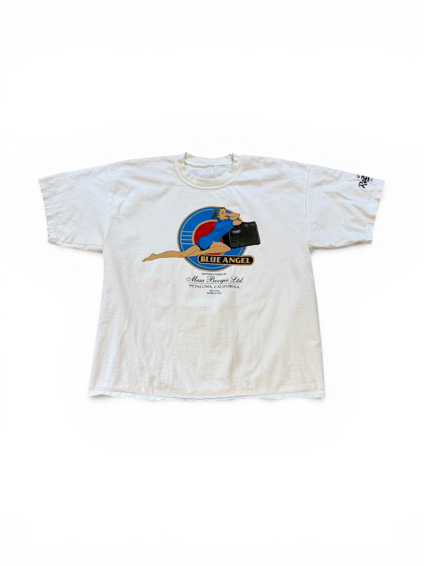 (XL) Vintage Blue Angel Graphic Tee