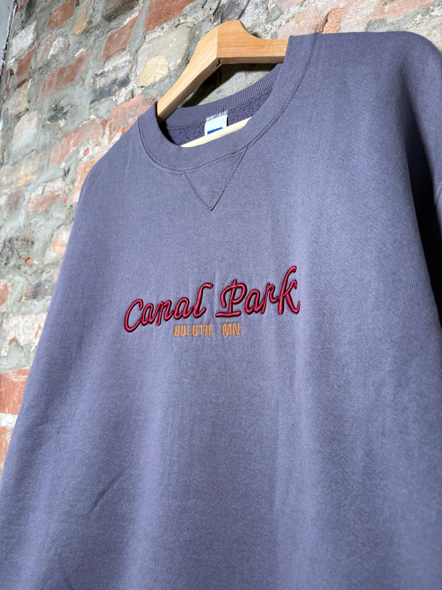 Vtg Canal Park Russell Athletics Crewneck Sz L