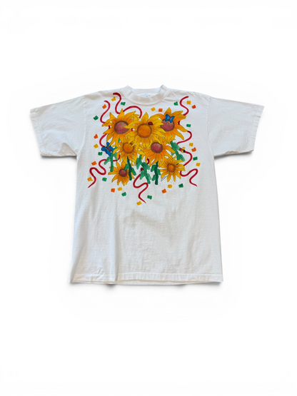 (L) Vintage 1992 Sunflower Graphic Tee
