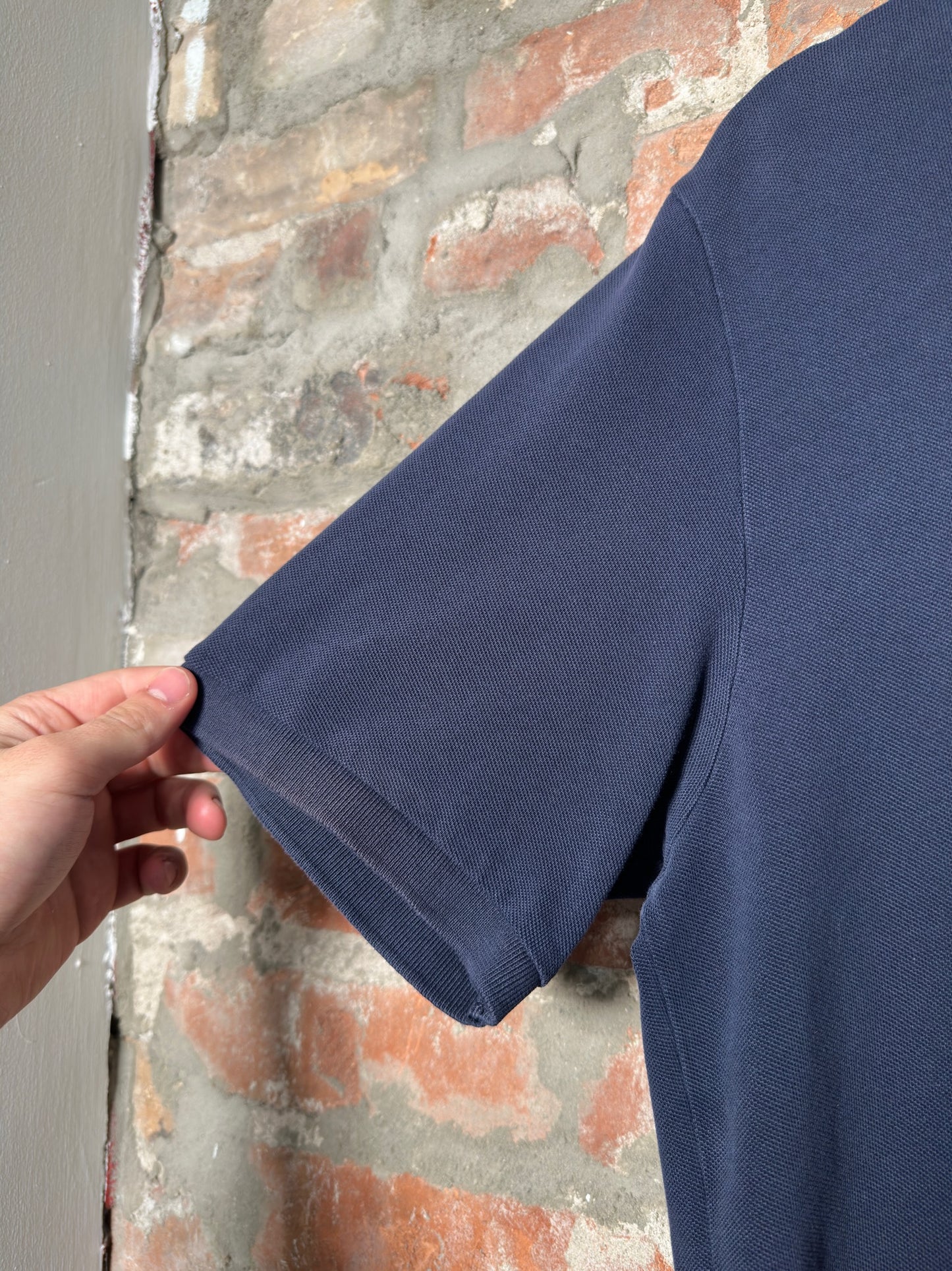 Burberry Navy Polo Shirt Sz L