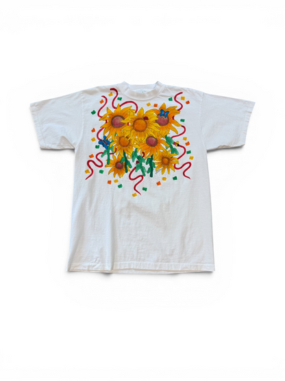 (L) Vintage 1992 Sunflower Graphic Tee