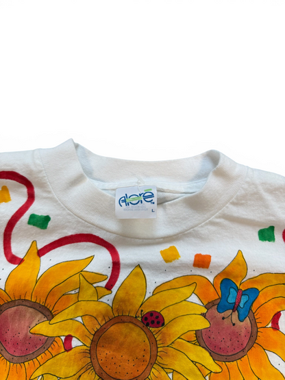(L) Vintage 1992 Sunflower Graphic Tee