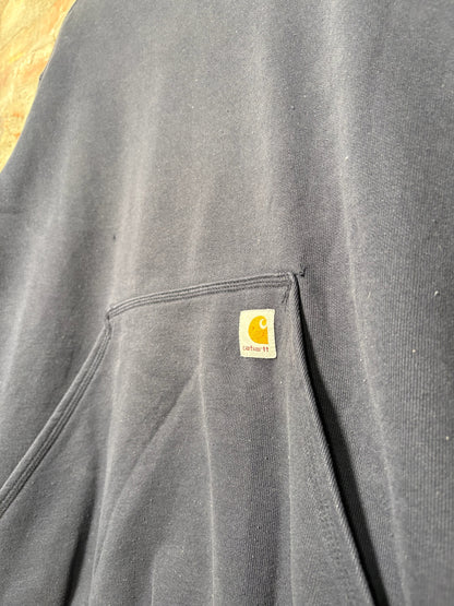 00s Carhartt Navy Pullover Hoodie Sz M