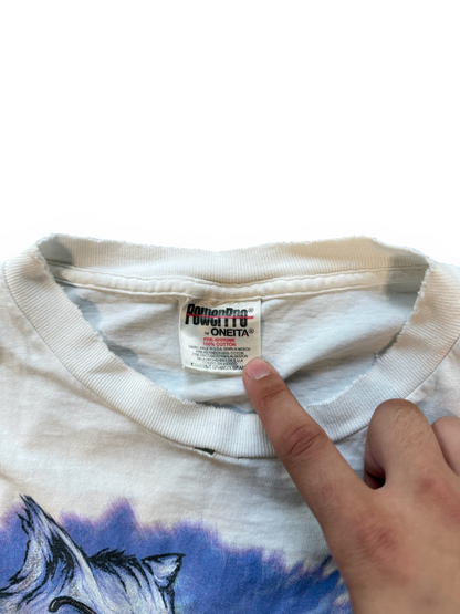 (XL) Vintage 90s Blues Music Festival Cutoff Shirt