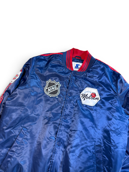 (XL) Vintage 90s Molson Canadian Habs Starter Jacket