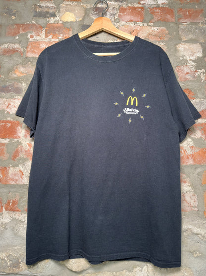 J Balvin x Mcdonalds Black Tee Sz L