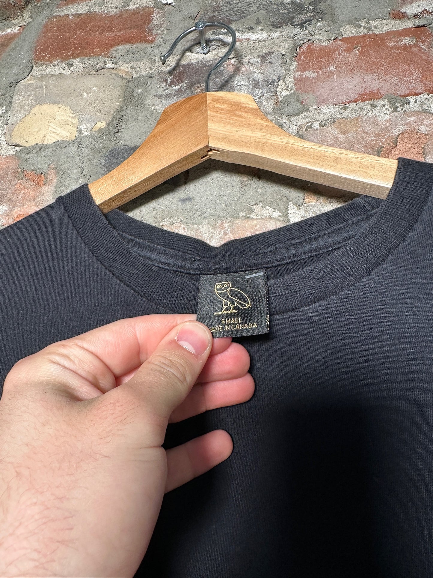 OVO Split Red/Black Tee Sz S