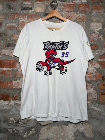 OVO Raptors Drake Night White Tee Sz L