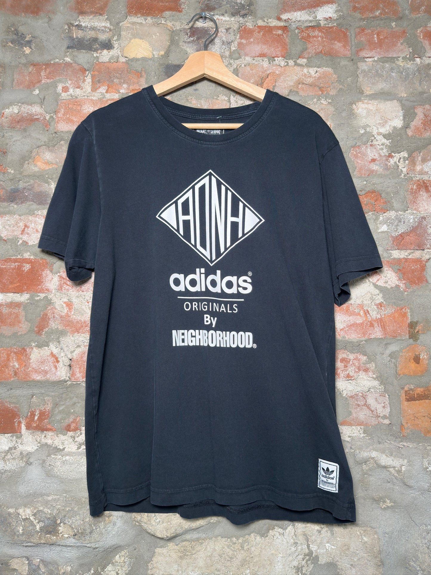 Adidas x Neighorhood Black Tee Sz L