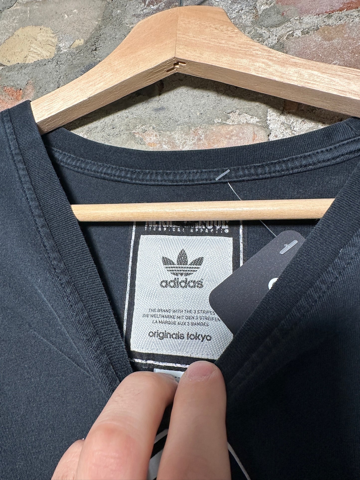 Adidas x Neighorhood Black Tee Sz L