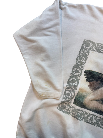 (L) Vintage 90s Raphael's Cherub Thrashed Crewneck
