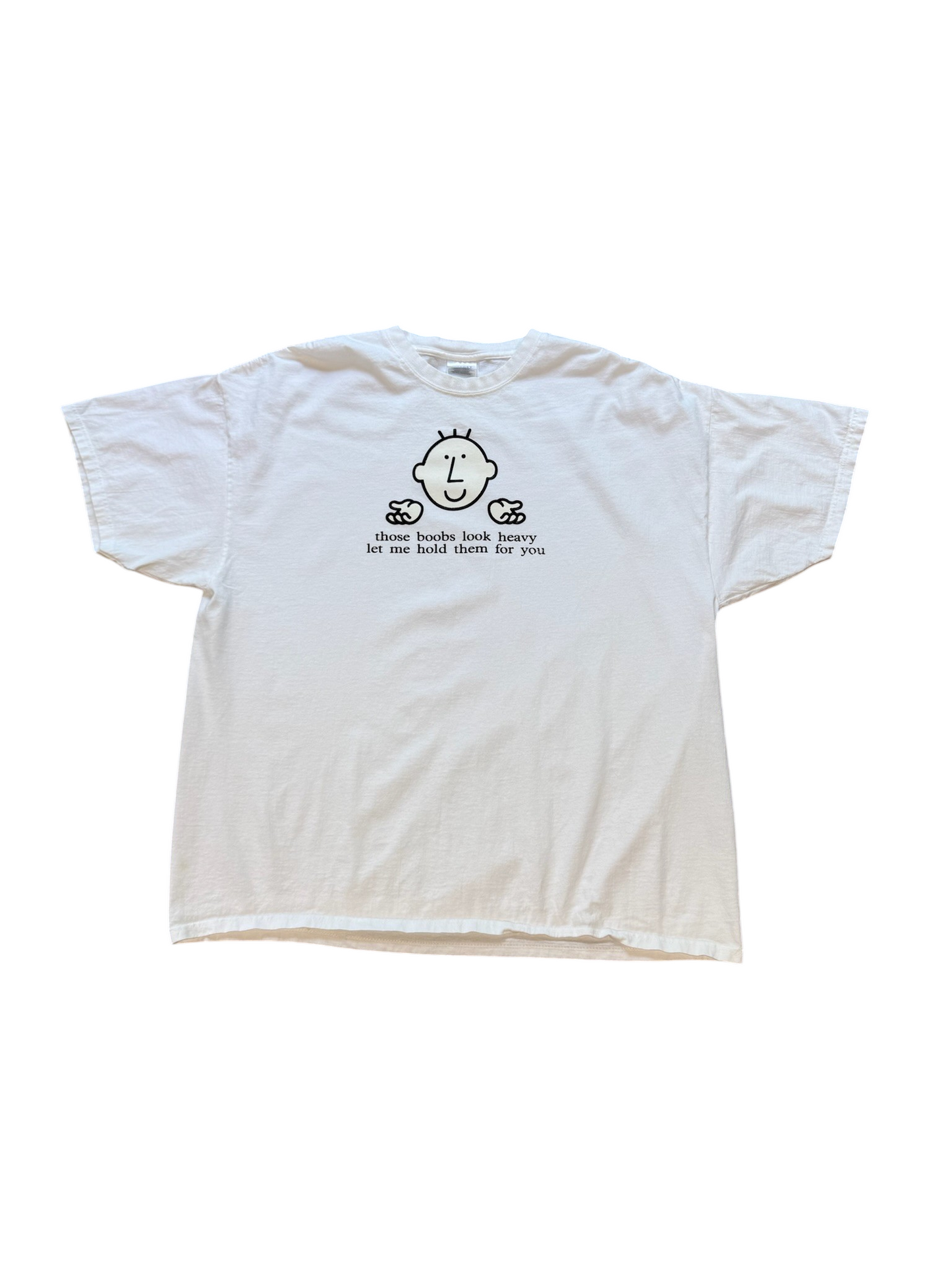 (XXL) Vintage Boobs Parody Tee