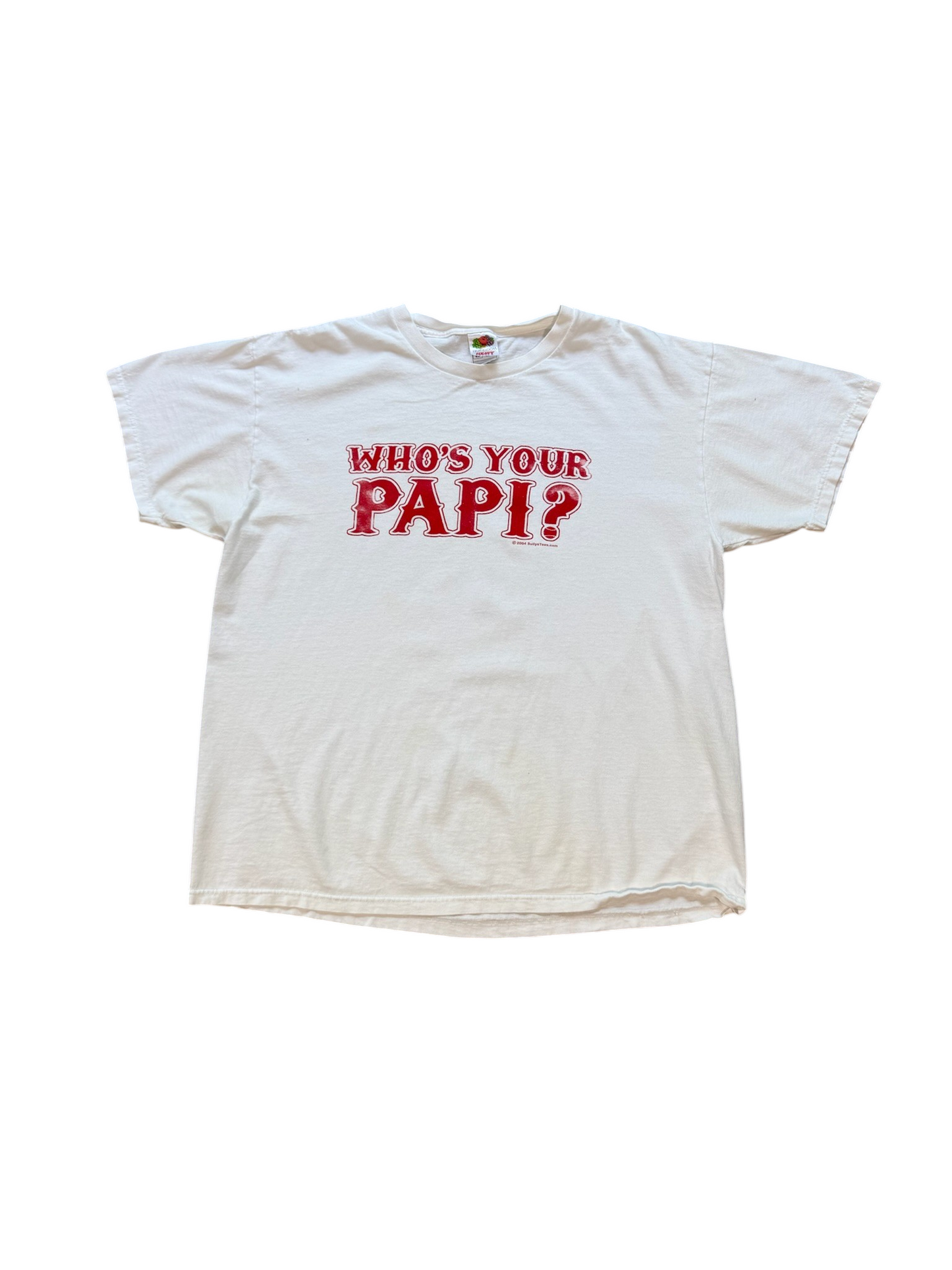 (XL) Vintage Who's Your Papi Parody Tee