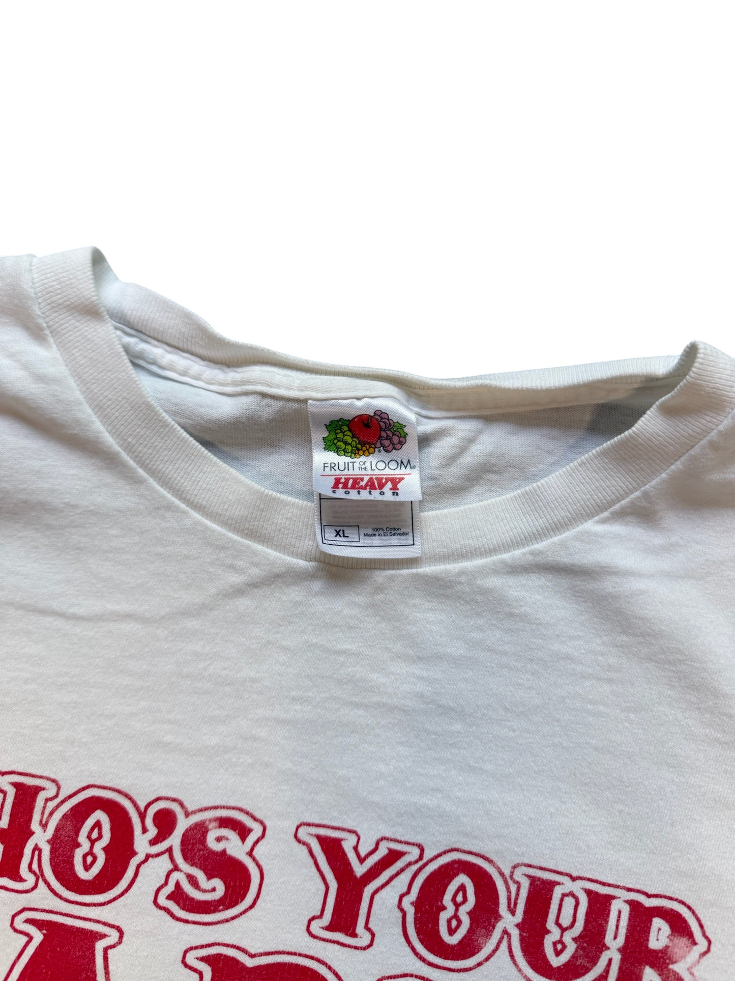 (XL) Vintage Who's Your Papi Parody Tee