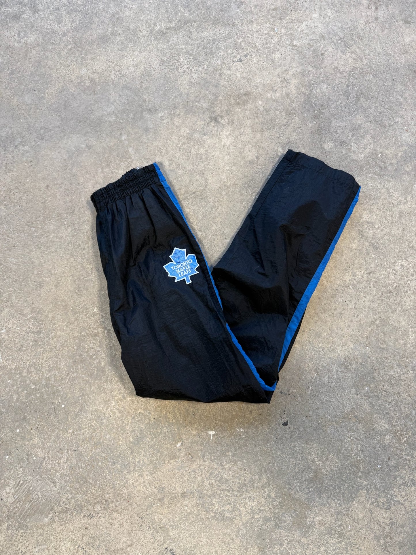 (S) Vtg Toronto Maple Leafs Tear Away Pants