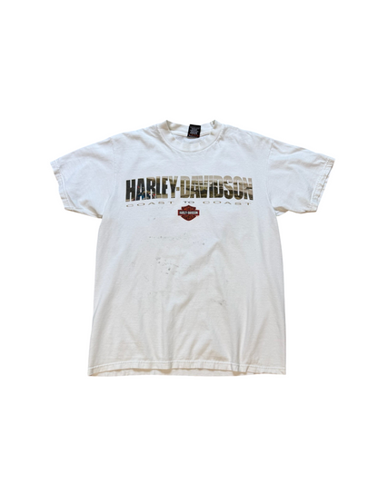 (M) Vintage 90s Harley Davidson Coast To Coast Tee