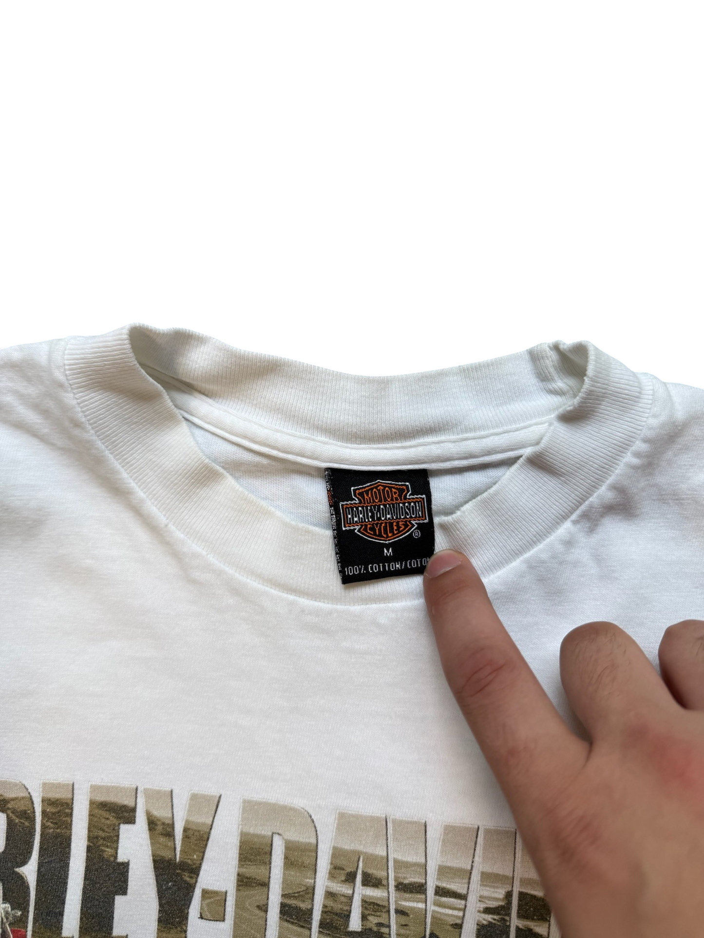 (M) Vintage 90s Harley Davidson Coast To Coast Tee