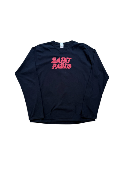 (XL) Saint Pablo Kanye Tour Long Sleeve Shirt