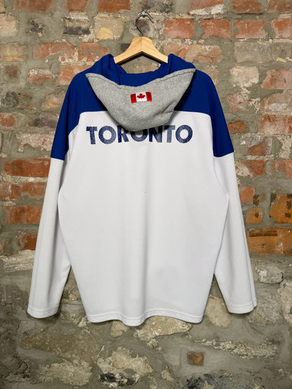 (XL) VTG Maple Leafs Roots Hoodie Jersey