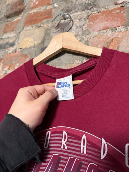 (XL) 90s Colorado Avalanche Pro Player T-Shirt