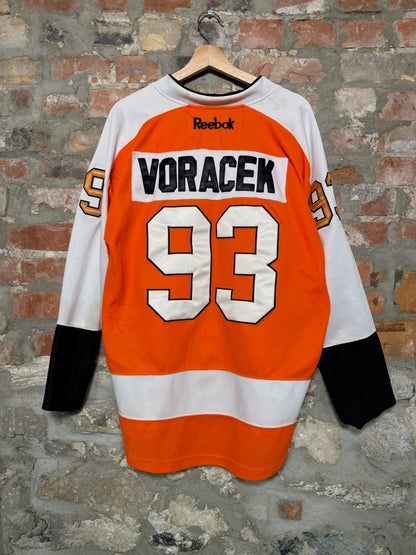(L) Philadelphia Flyers Voracek Reebok Hockey Jersey