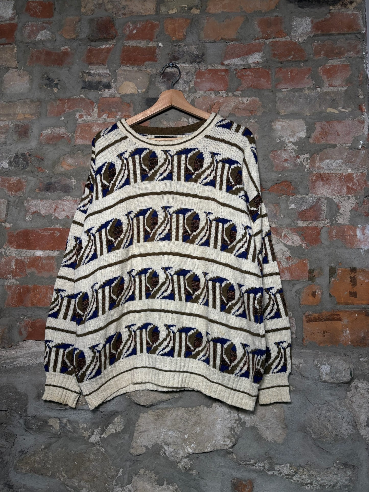 90s Christian Dior Knit Sweater Sz M